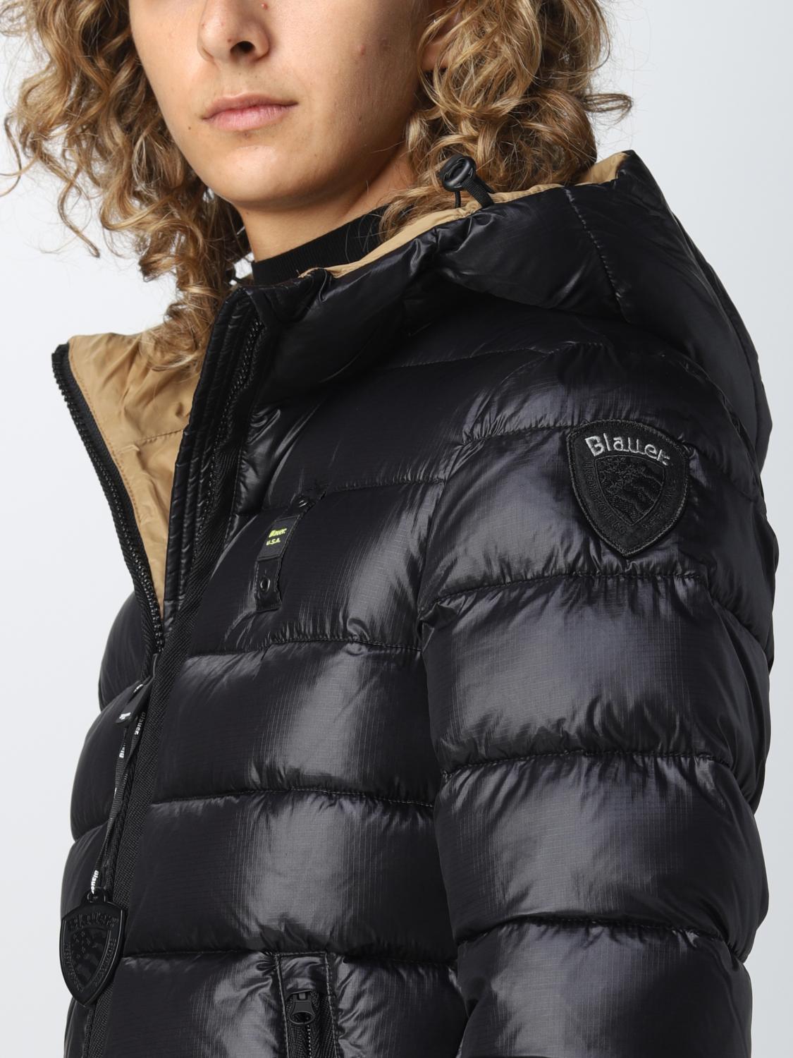 BLAUER JACKET: Jacket women Blauer, Black - Img 4