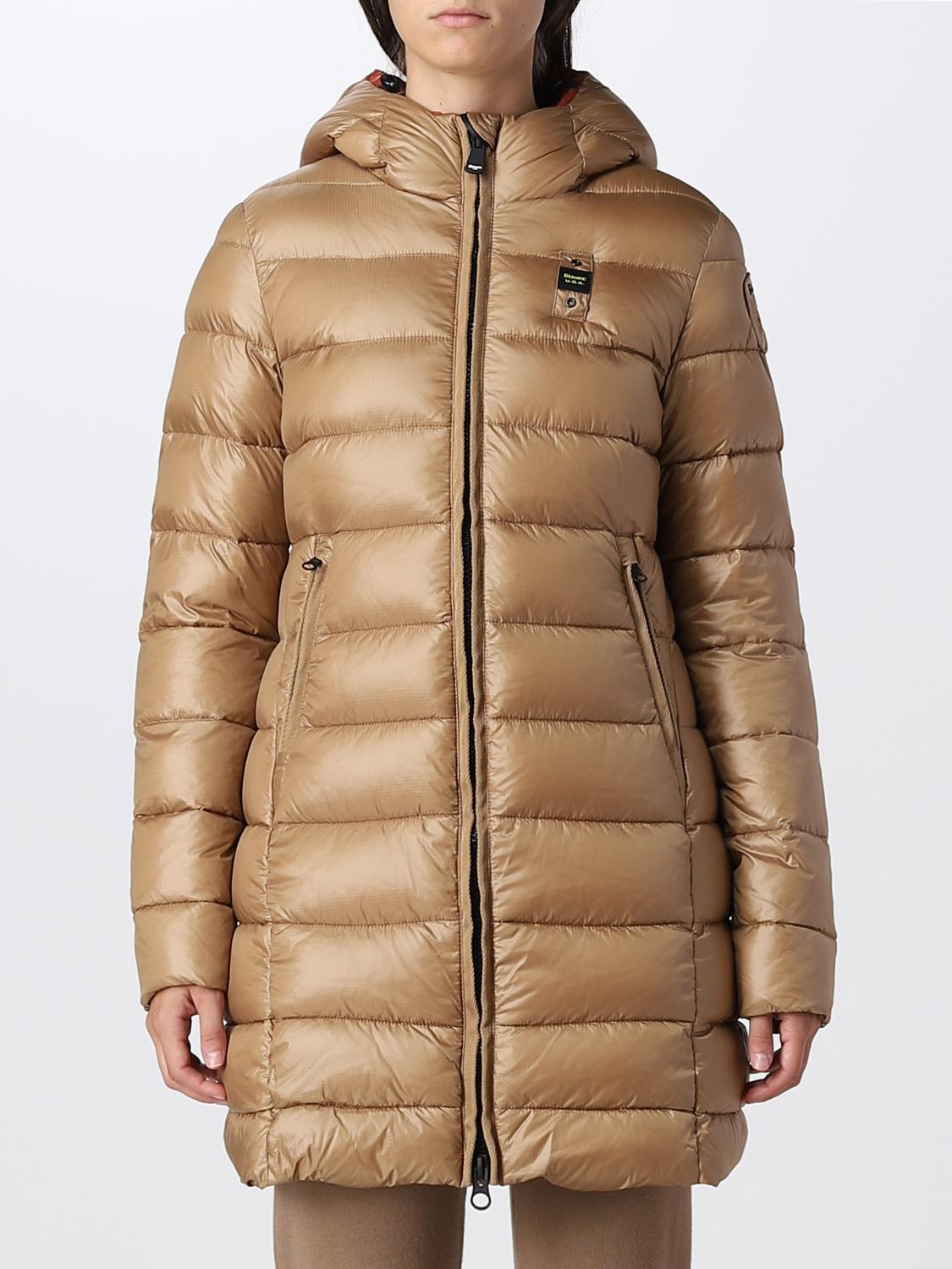 BLAUER JACKET: Jacket women Blauer, Mud - Img 1