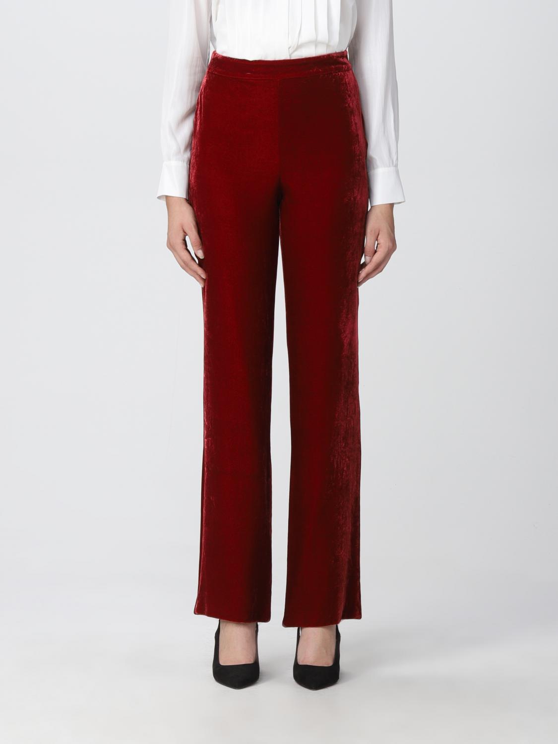 BOUTIQUE MOSCHINO PANTS: Pants women Boutique Moschino, Red - Img 1