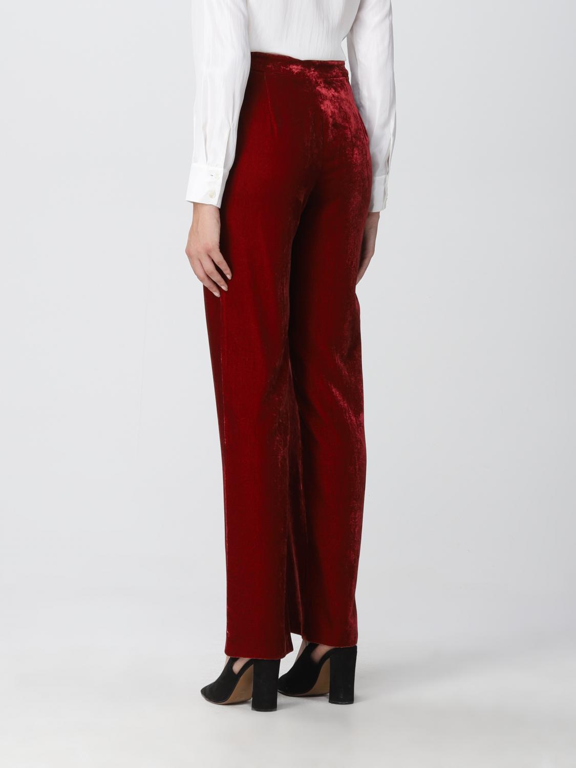 BOUTIQUE MOSCHINO PANTS: Pants women Boutique Moschino, Red - Img 2