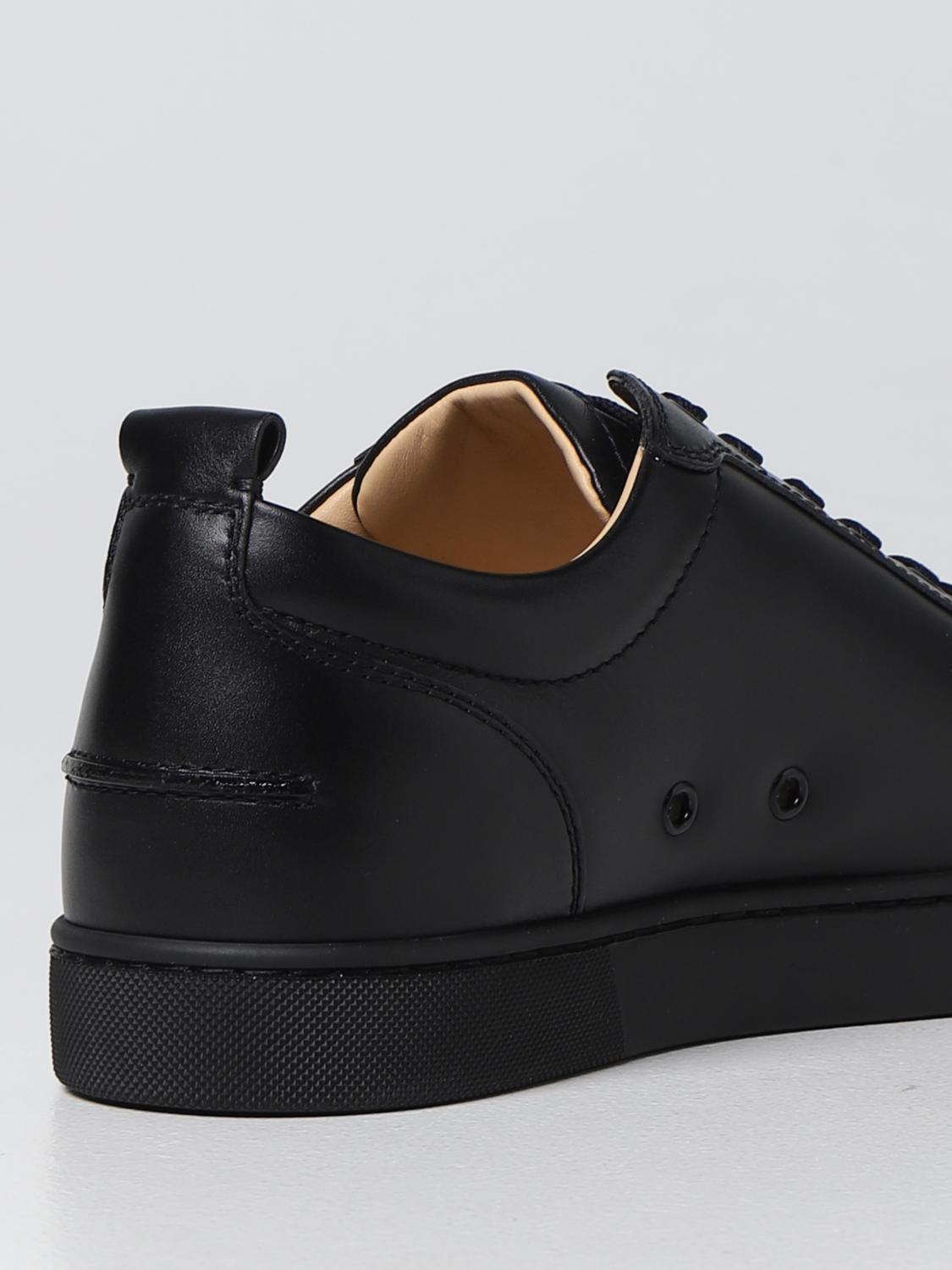 CHRISTIAN LOUBOUTIN: Louis Junior Spikes sneakers - Black