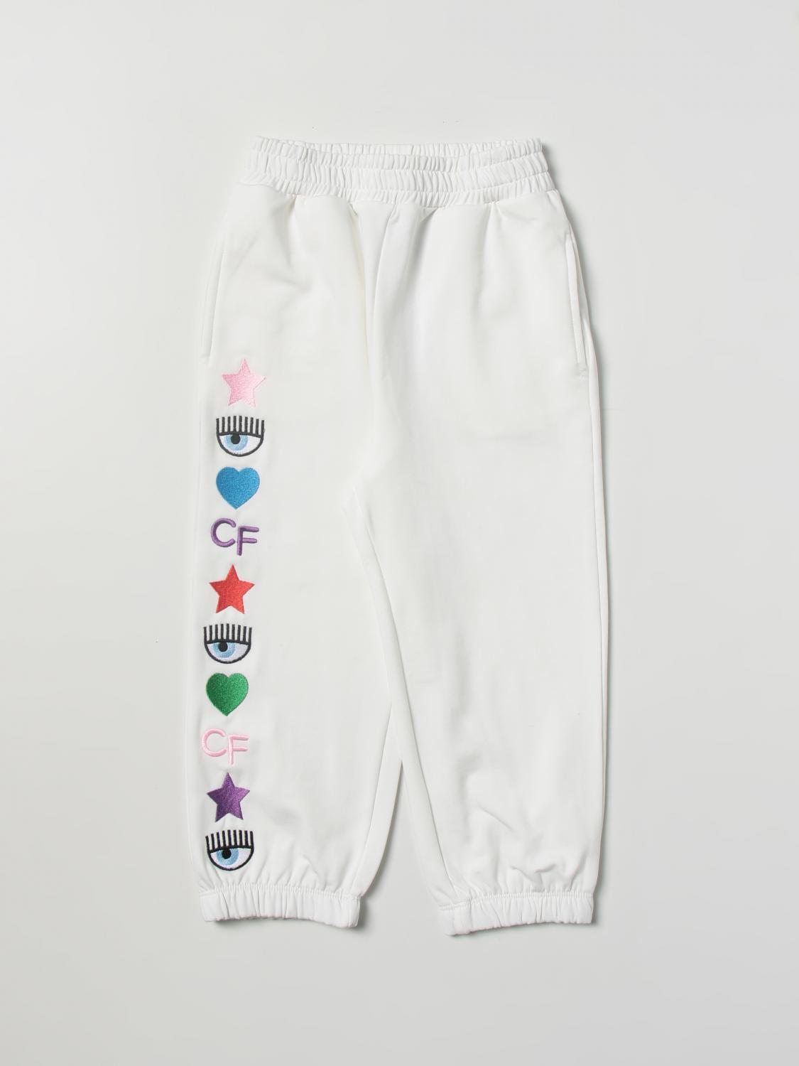 CHIARA FERRAGNI HOSE: Chiara Ferragni Mädchen Hose, Yellow Cream - Img 1