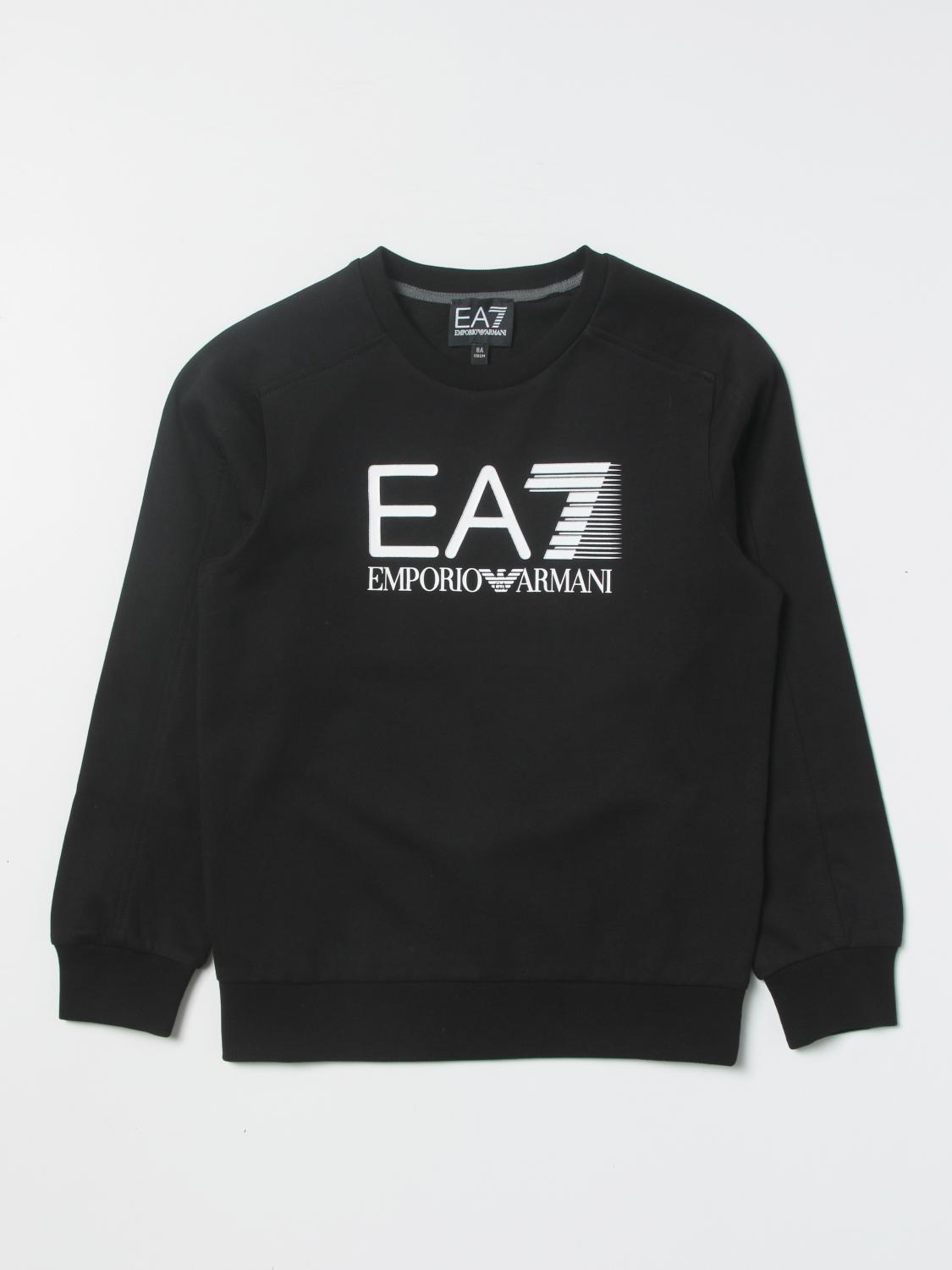 EA7 JERSEY: Jersey niños Ea7, Negro - Img 1