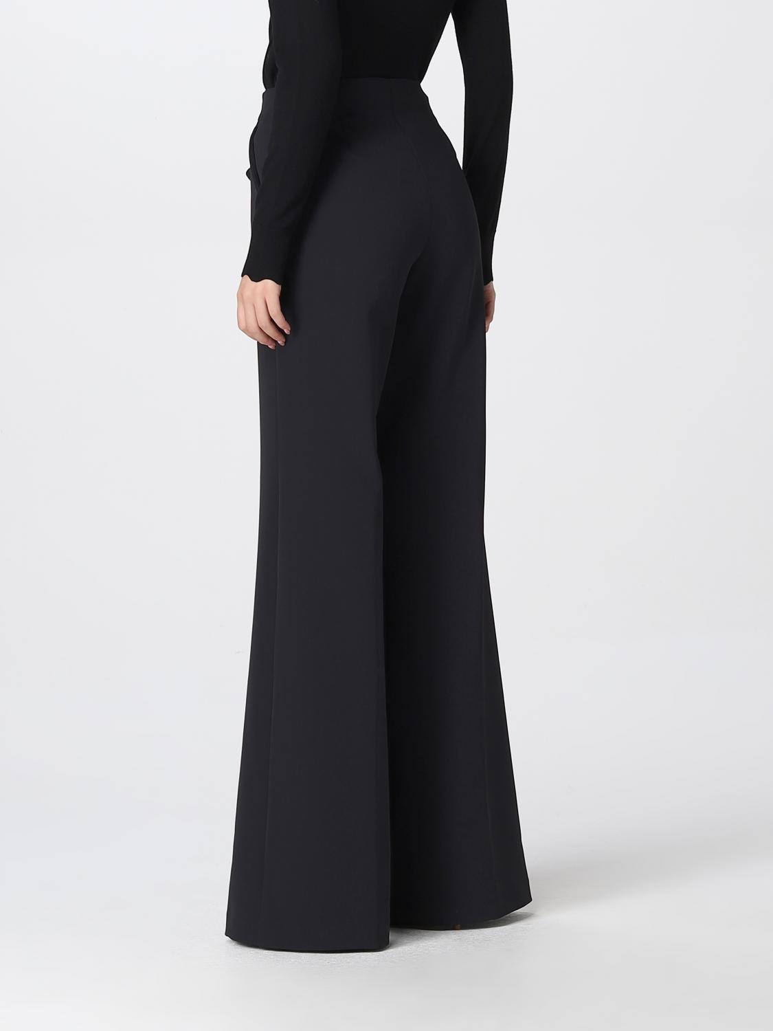 PINKO PANTS: Pinko Dattero trousers in cady, Black - Img 2