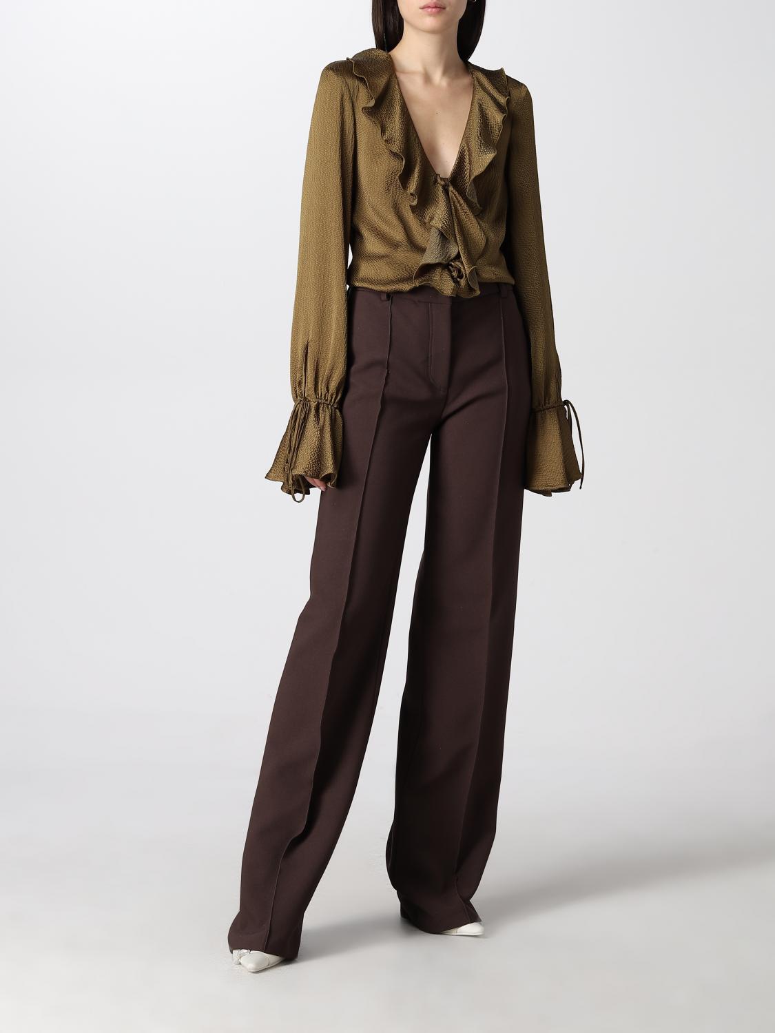 BLUMARINE PANTALON: Pantalon femme Blumarine, Marron - Img 2