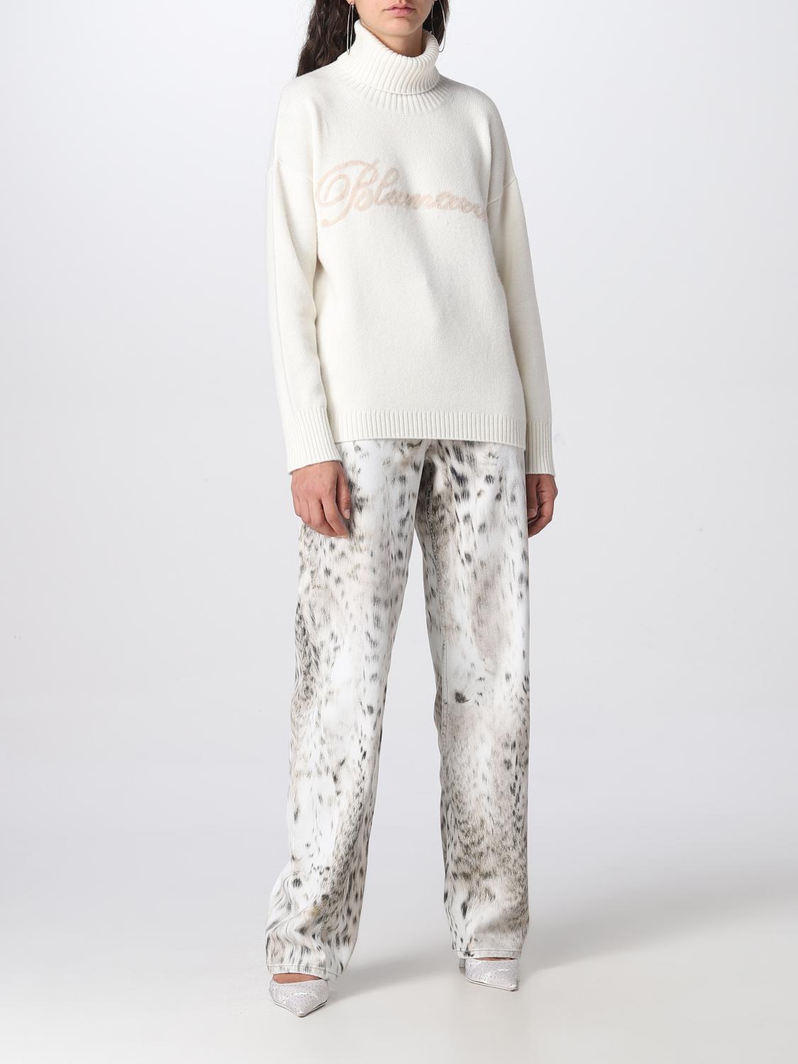 BLUMARINE VAQUEROS: Vaquero mujer Blumarine, Blanco - Img 2