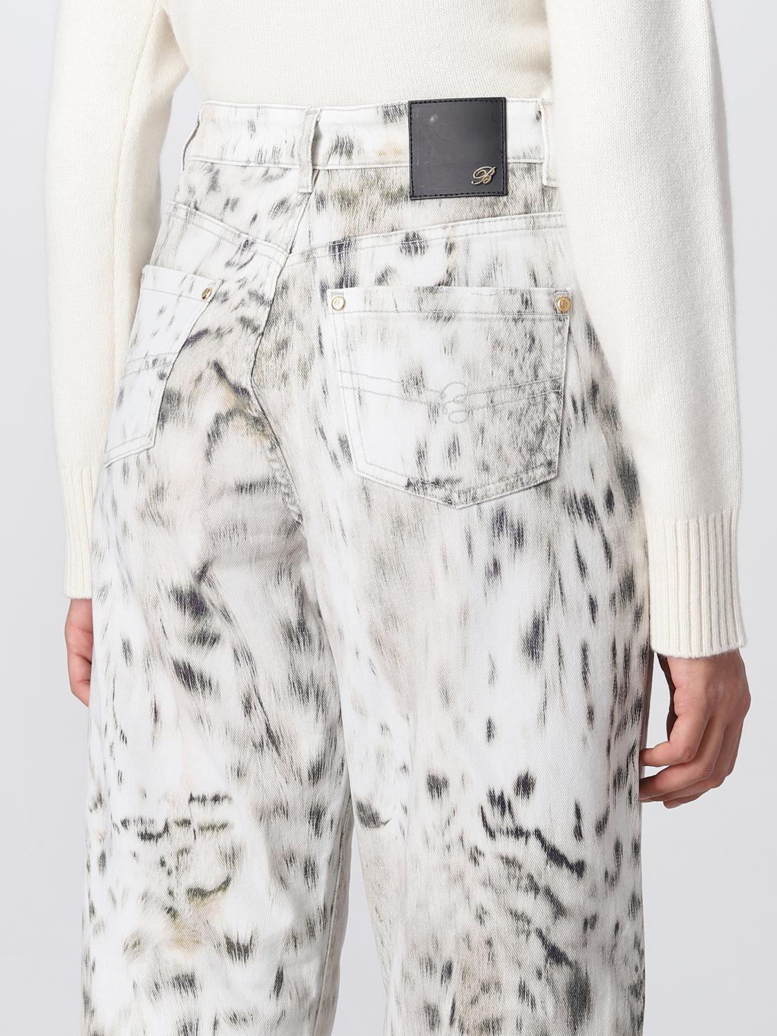 BLUMARINE VAQUEROS: Vaquero mujer Blumarine, Blanco - Img 5