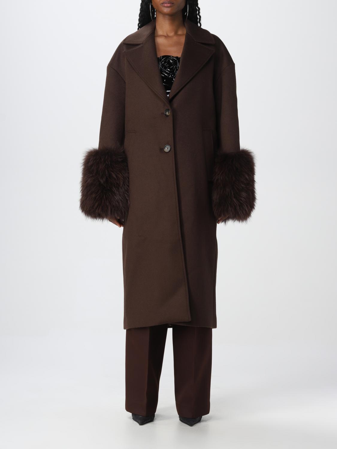 BLUMARINE ABRIGO: Abrigo mujer Blumarine, Marrón - Img 1