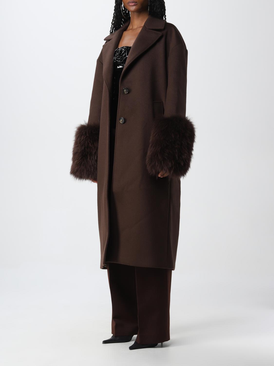 BLUMARINE ABRIGO: Abrigo mujer Blumarine, Marrón - Img 4