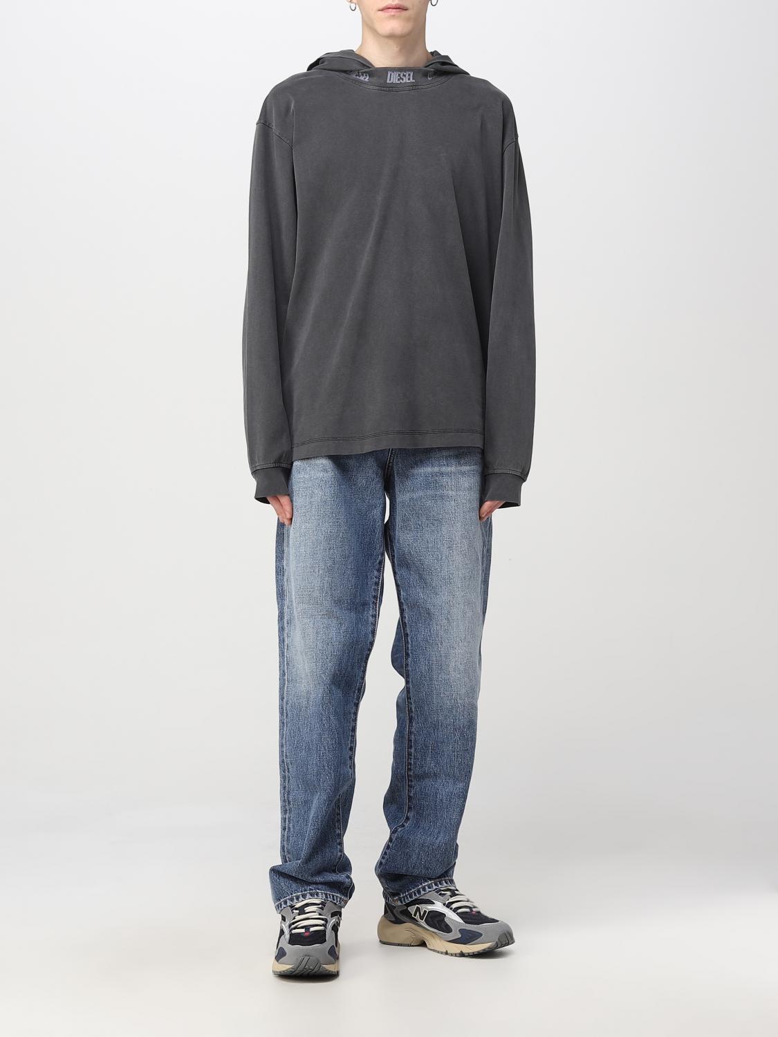 DIESEL T-SHIRT: Diesel Herren T-Shirt, Schwarz - Img 2