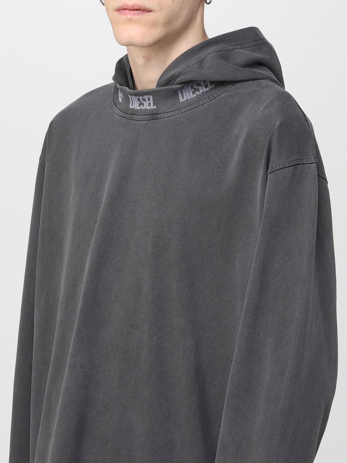 DIESEL T-SHIRT: Diesel Herren T-Shirt, Schwarz - Img 4