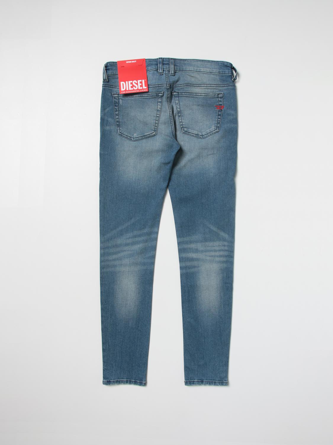 DIESEL JEANS: Diesel Jungen Jeans, Blau - Img 2