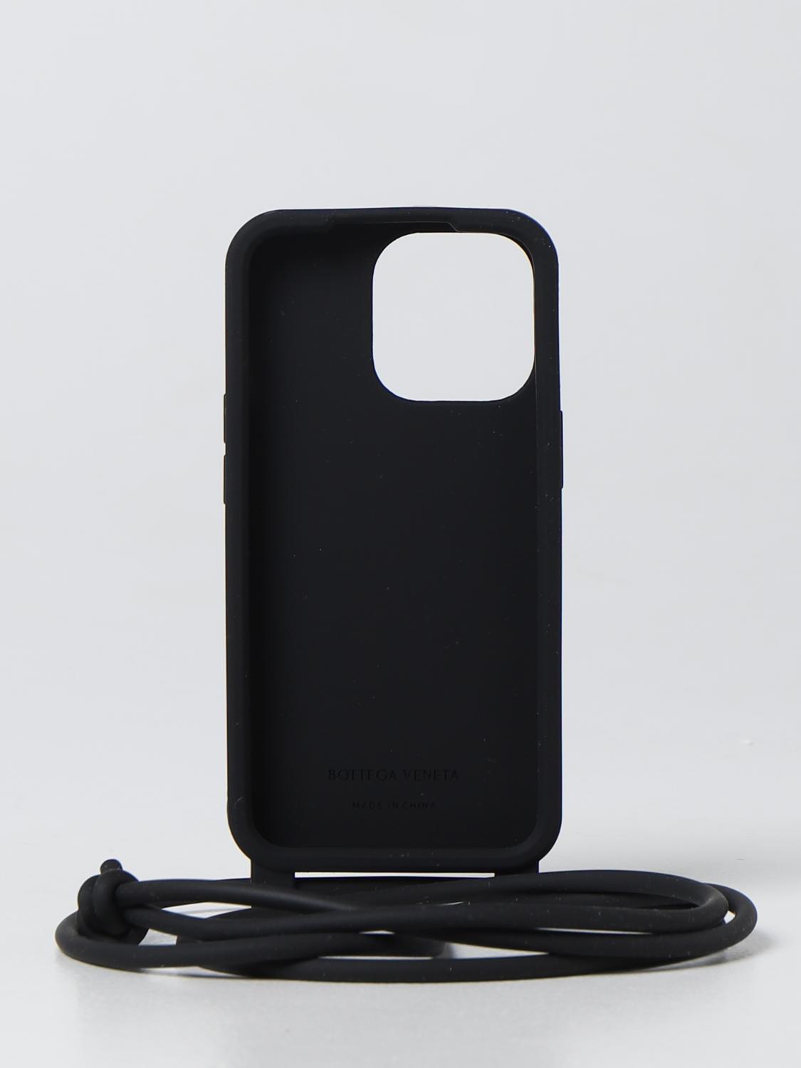 Bottega Veneta iPhone 13 Pro rubber case - Black | 690685V0EY0