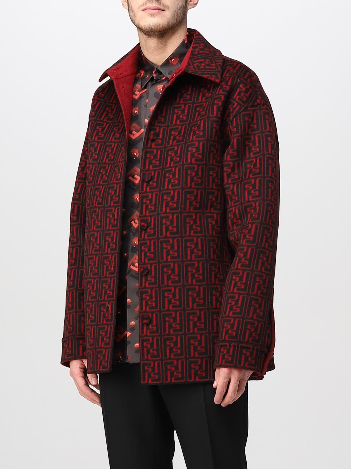 FENDI JACKET: Blazer men Fendi, Red - Img 4