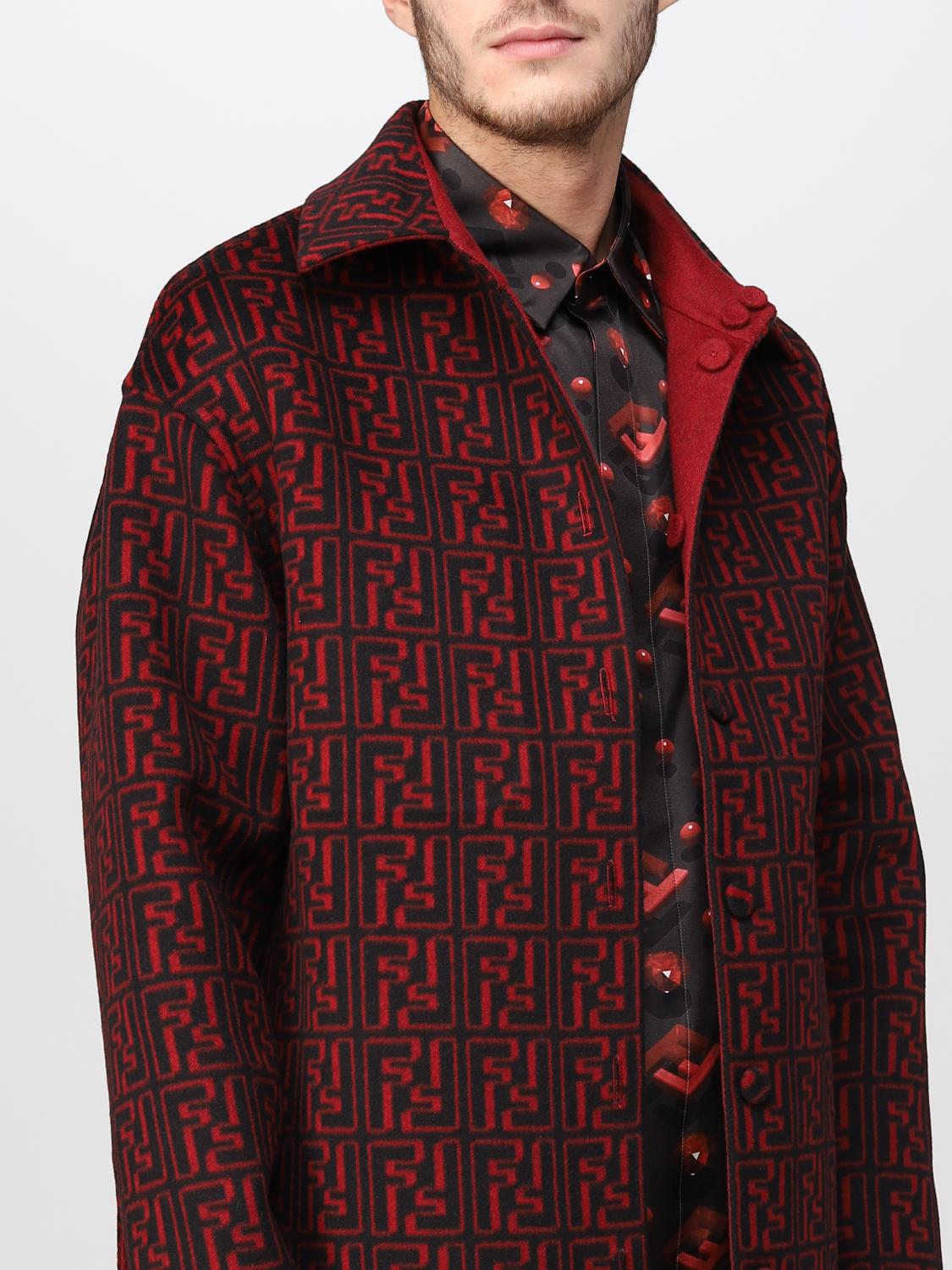 FENDI JACKET: Blazer men Fendi, Red - Img 5