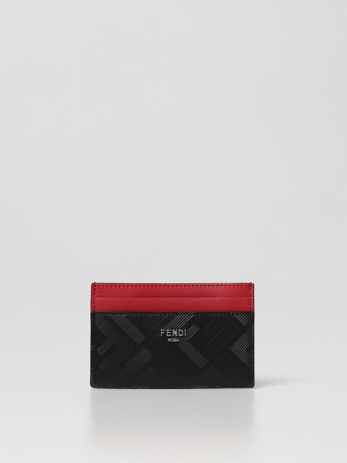 FENDI WALLET: Wallet men Fendi, Black - Img 1