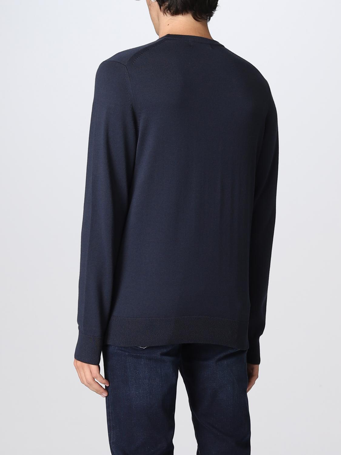 FRED PERRY SWEATER: Sweater men Fred Perry, Blue - Img 2