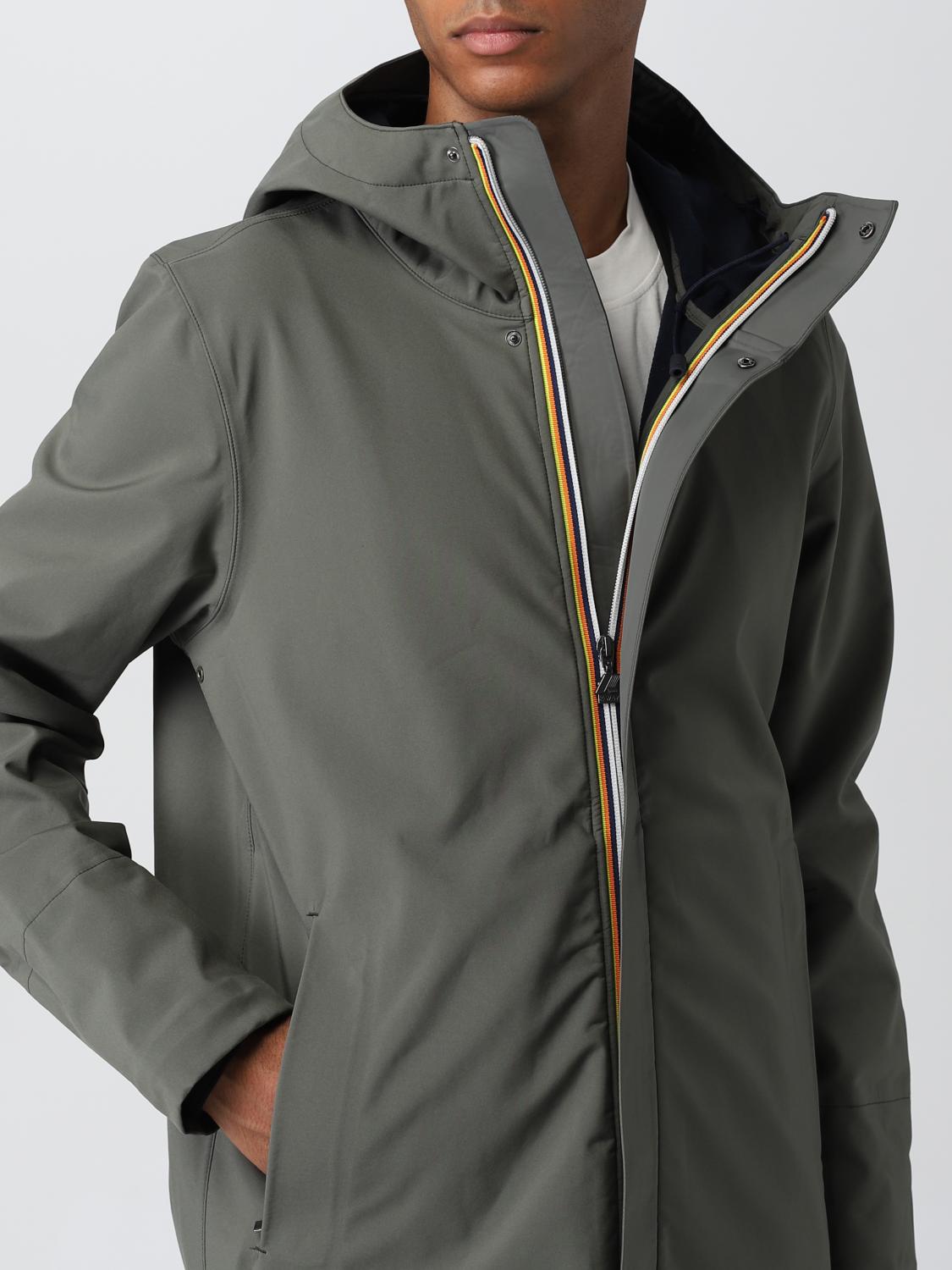 K-WAY JACKET: Jacket men K-way, Military - Img 4