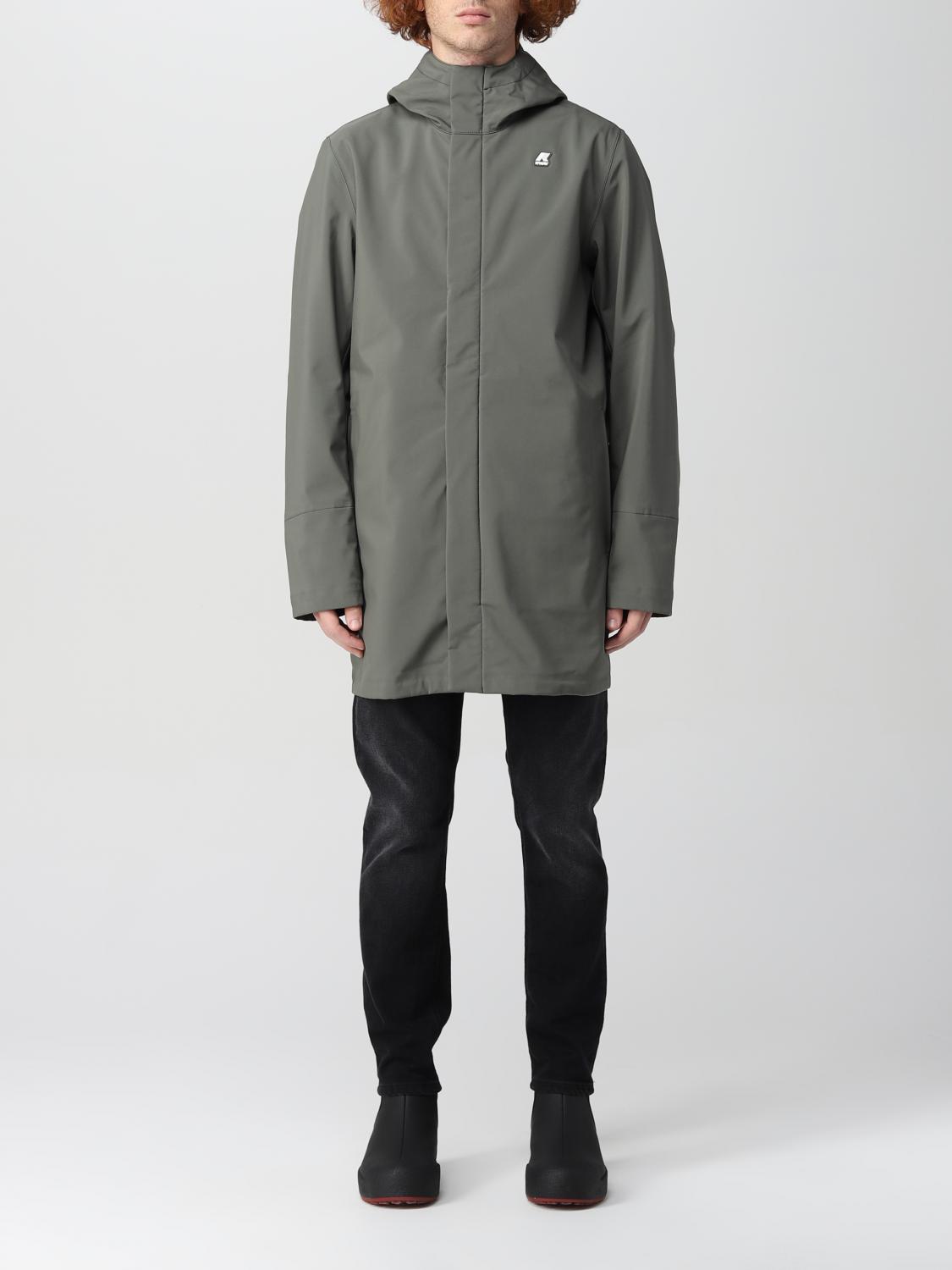 K-WAY JACKET: Jacket men K-way, Green - Img 1