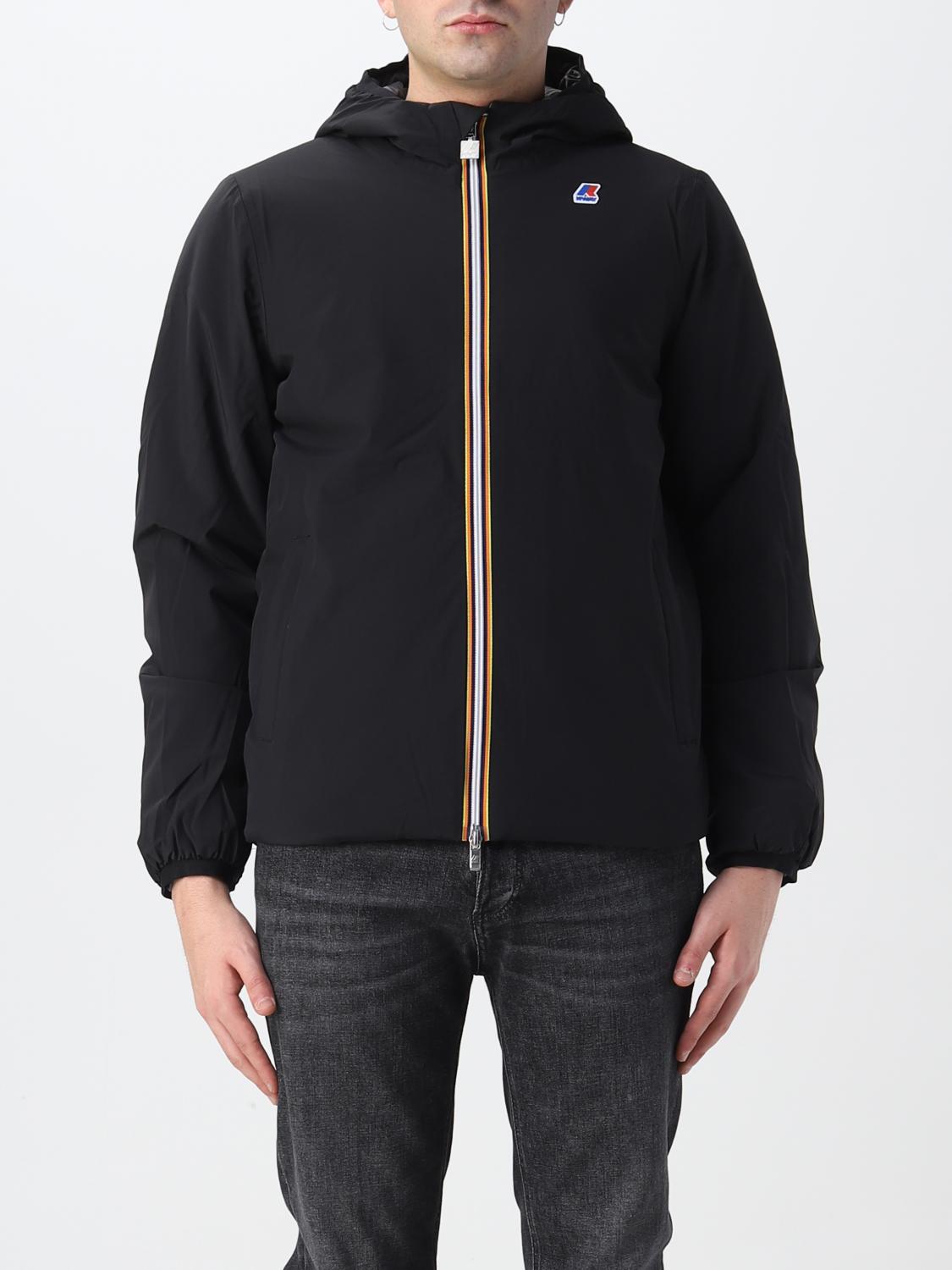 K-WAY JACKET: Jacket men K-way, Black - Img 1