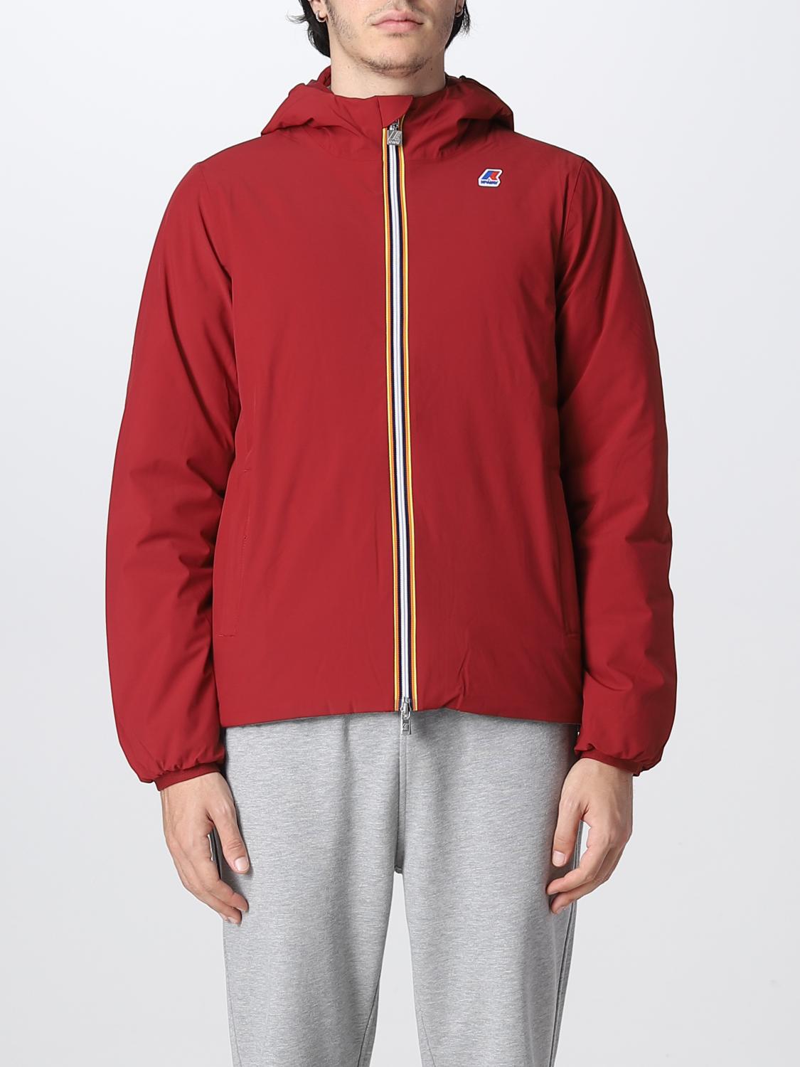 K-WAY ジャケット: ジャケット メンズ K-way, レッド - Img 1