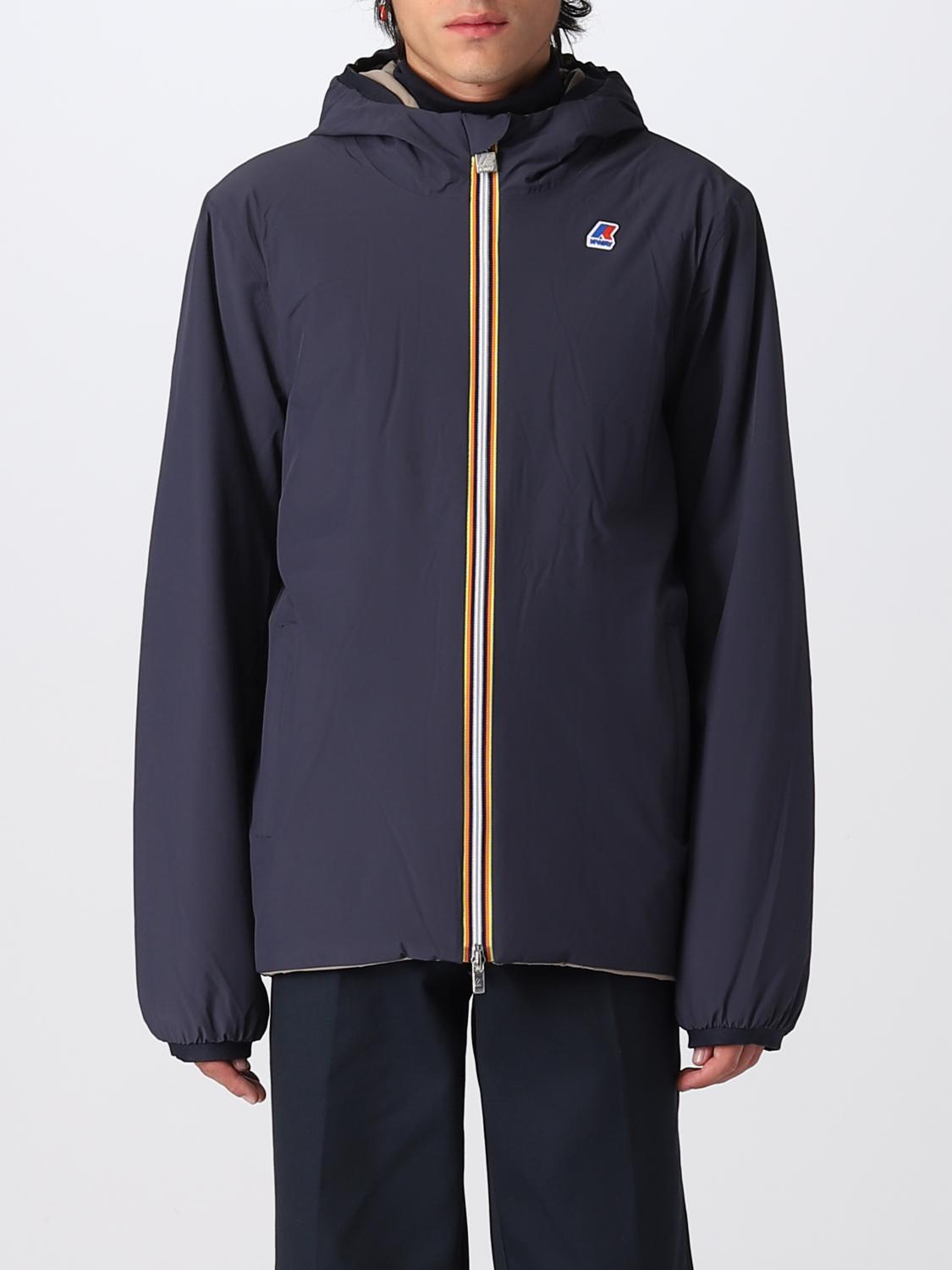 K-WAY JACKET: Jacket men K-way, Navy - Img 1