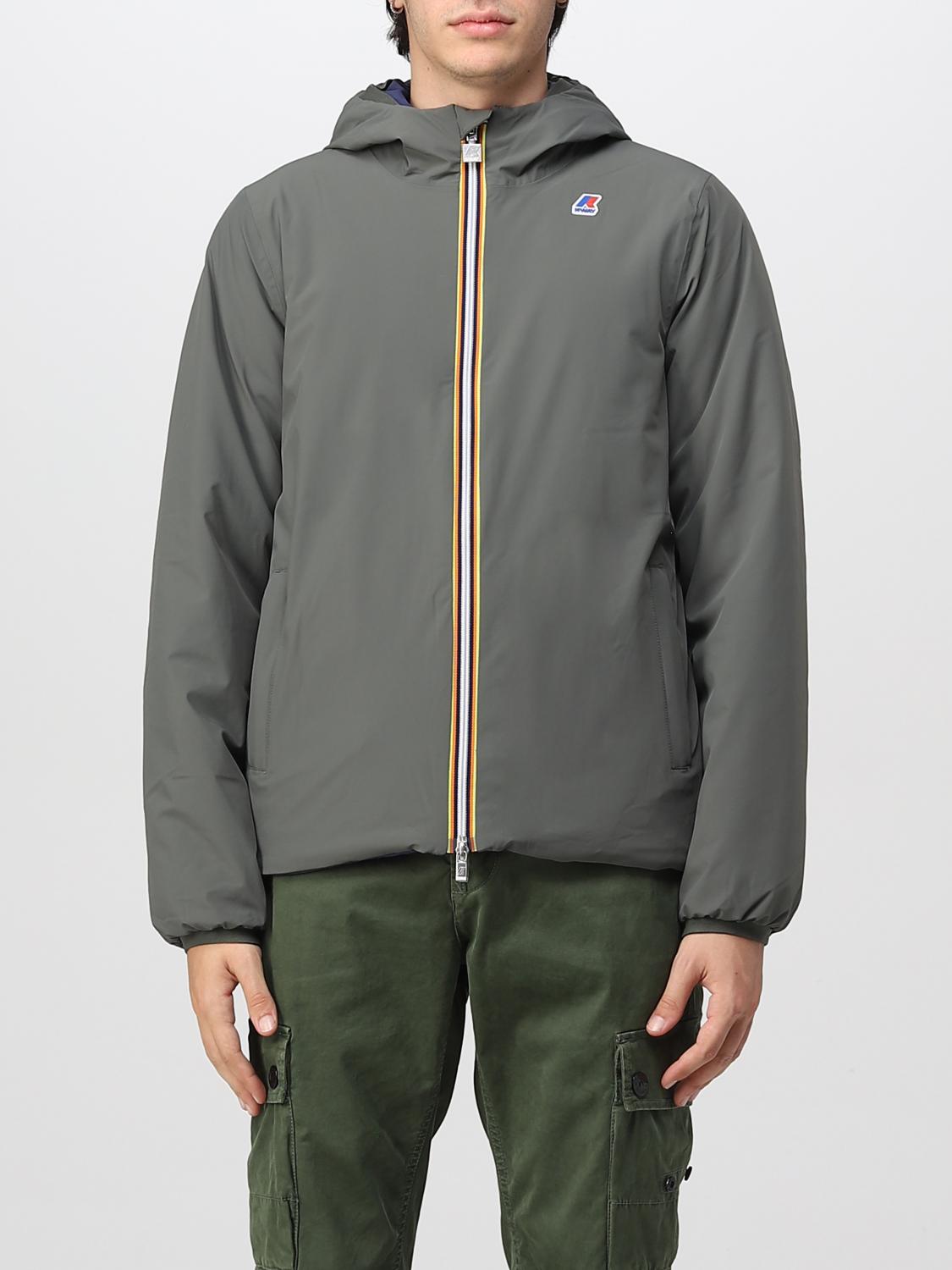 K-WAY JACKET: Jacket men K-way, Military - Img 1
