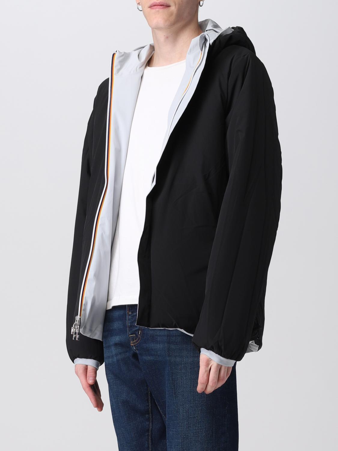 K-WAY ジャケット: ジャケット メンズ K-way, ブラック 1 - Img 3