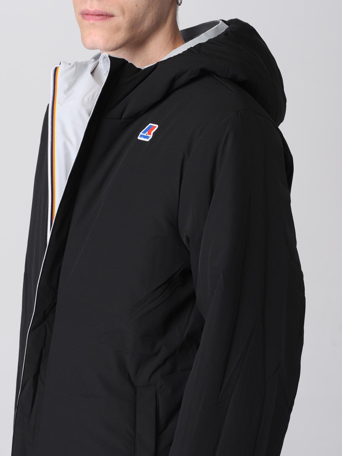 K-WAY ジャケット: ジャケット メンズ K-way, ブラック 1 - Img 4