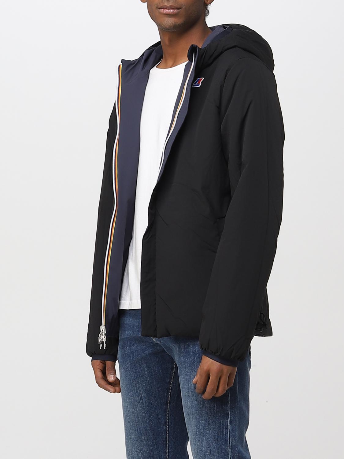 K-WAY JACKET: Jacket men K-way, Blue 1 - Img 3