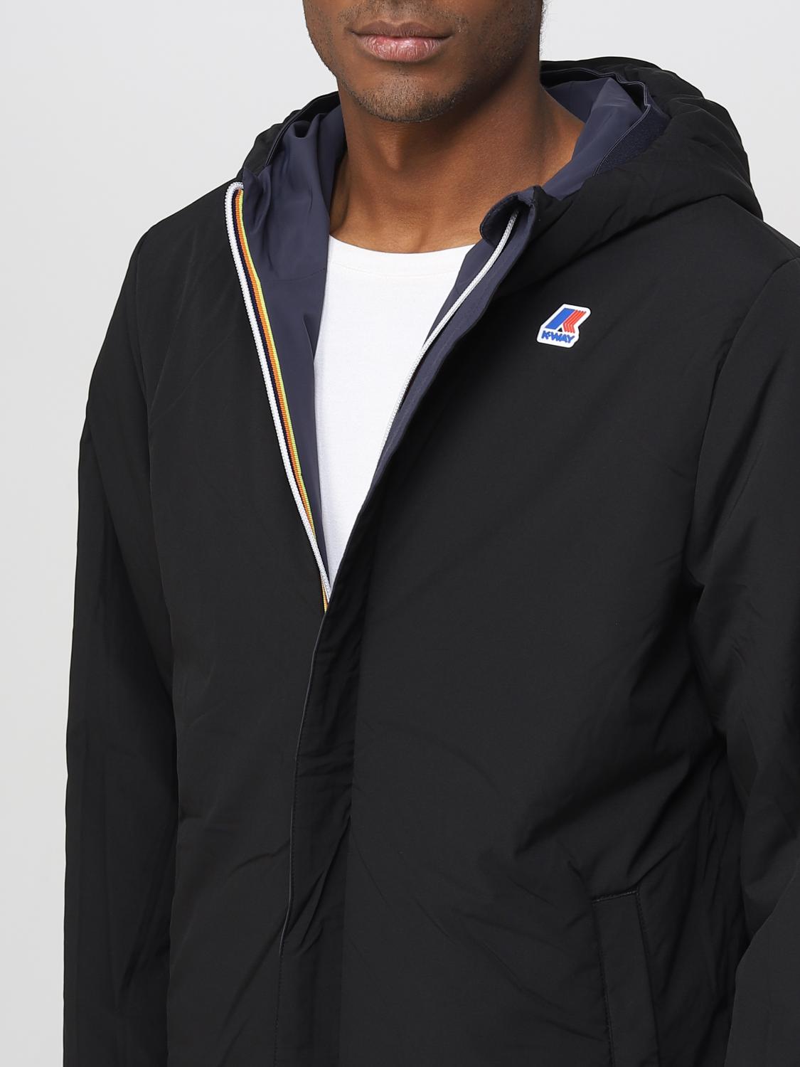 K-WAY JACKET: Jacket men K-way, Blue 1 - Img 4