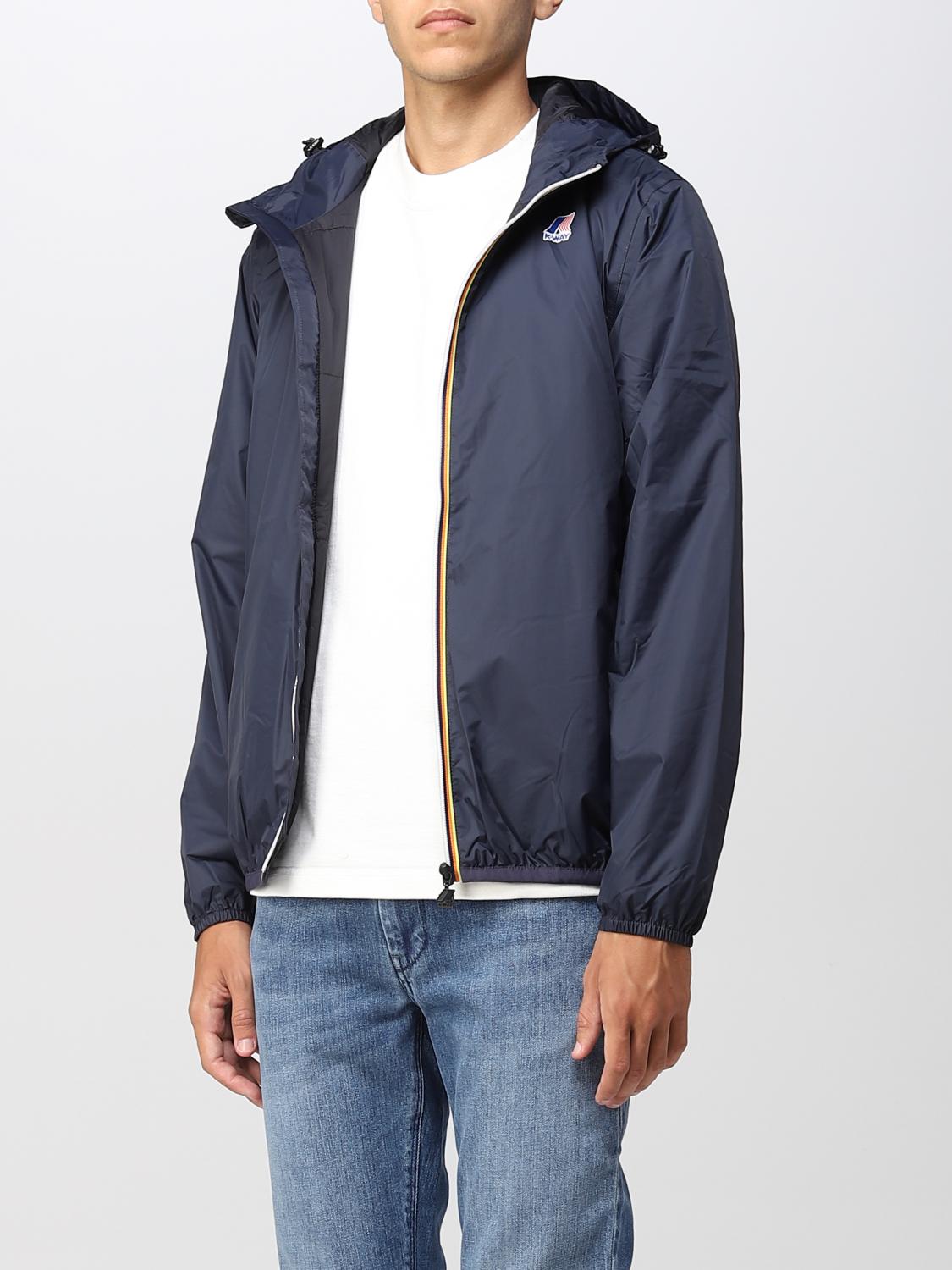 K-WAY JACKET: Jacket men K-way, Blue - Img 3