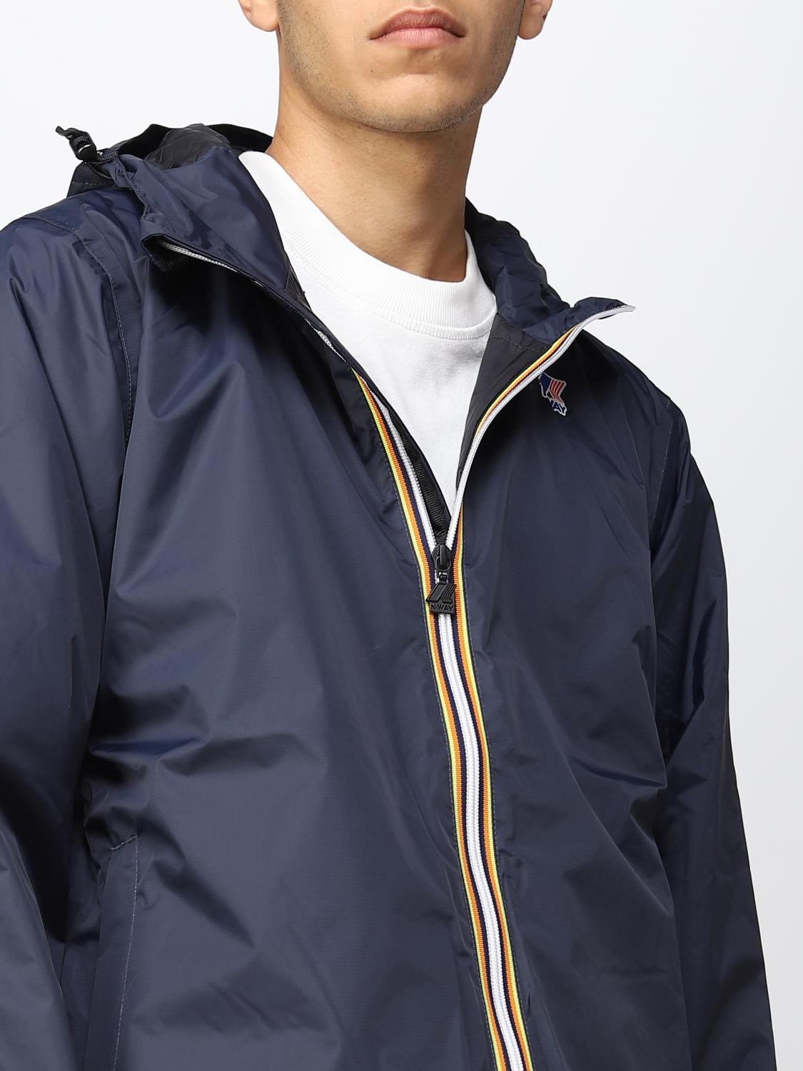 K-WAY JACKET: Jacket men K-way, Blue - Img 4