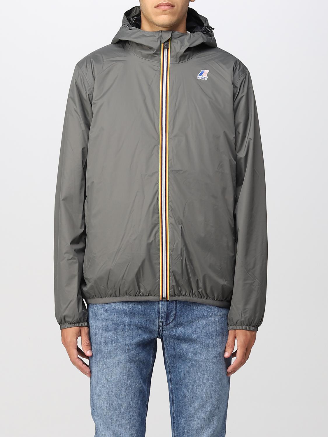 K-WAY JACKET: Jacket men K-way, Military - Img 1