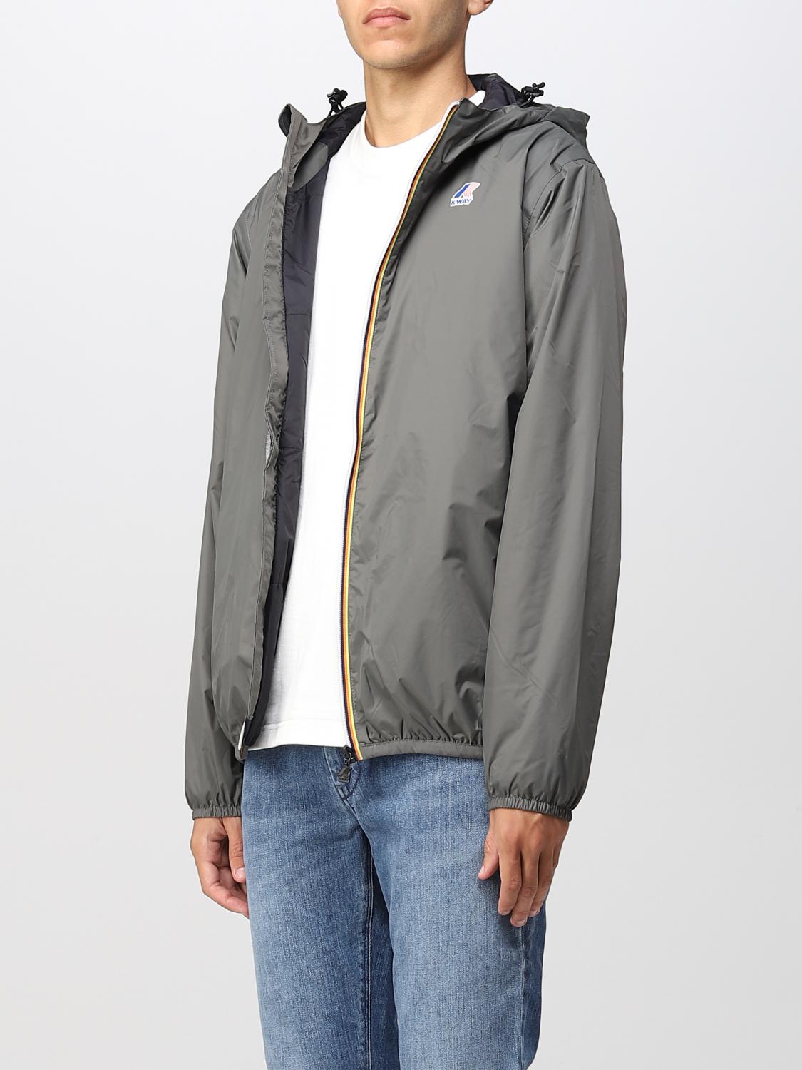K-WAY JACKET: Jacket men K-way, Military - Img 3
