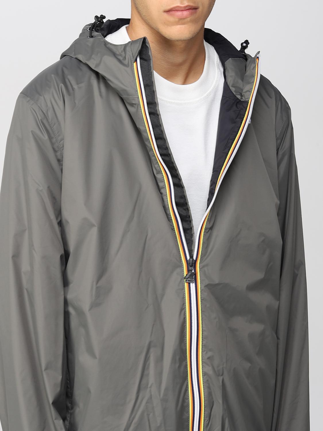 K-WAY JACKET: Jacket men K-way, Military - Img 4