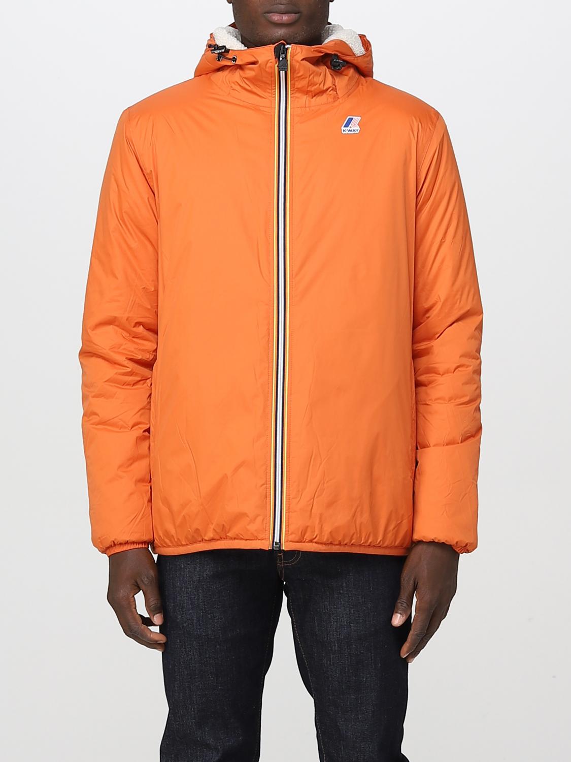 K-WAY JACKET: Jacket men K-way, Orange - Img 1