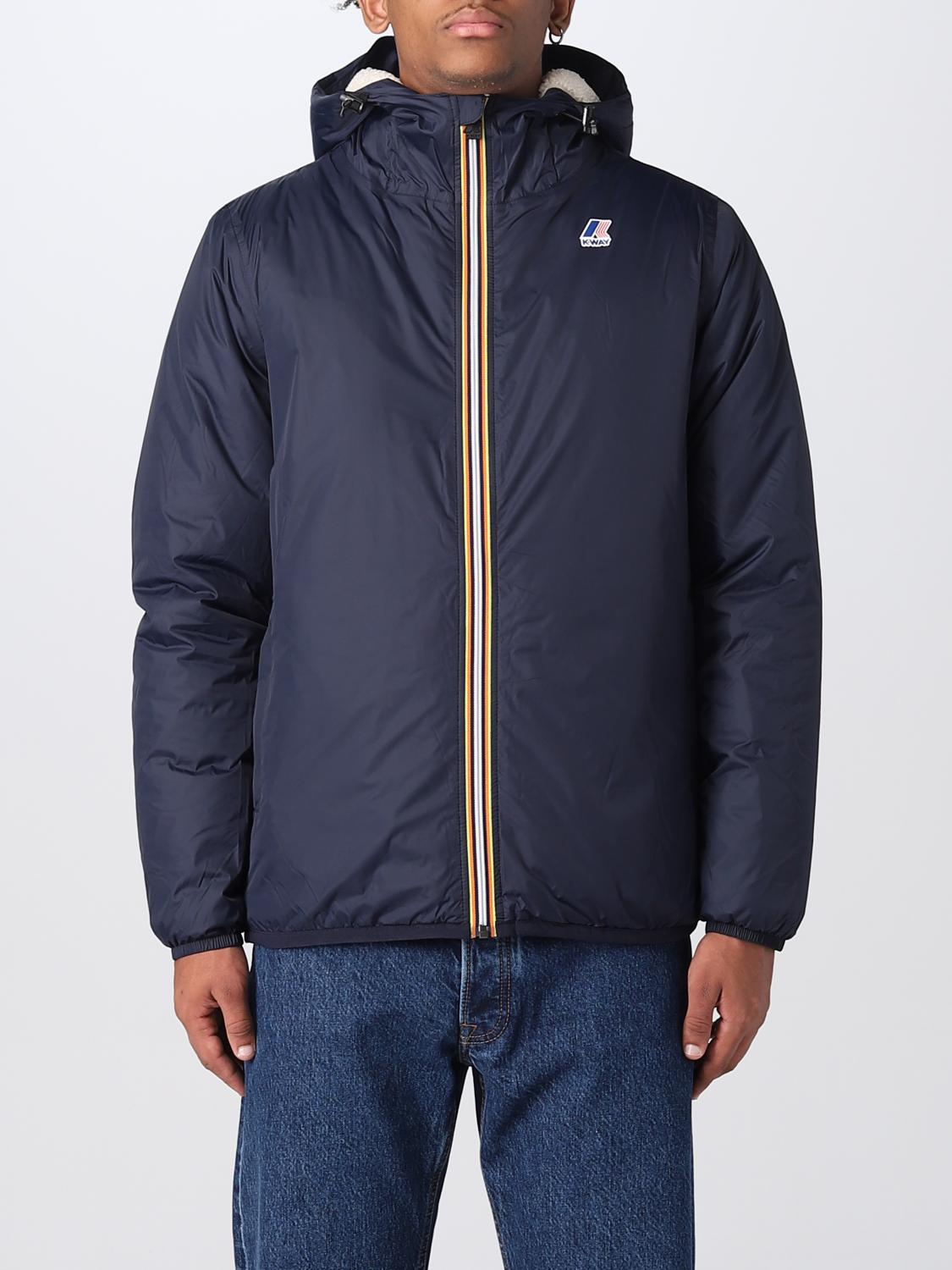 K-WAY JACKET: Jacket men K-way, Navy - Img 1