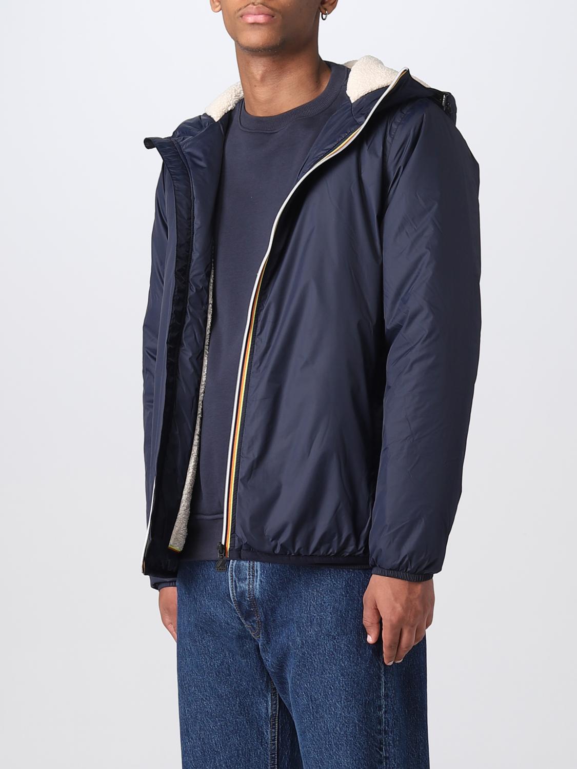 K-WAY JACKET: Jacket men K-way, Navy - Img 3