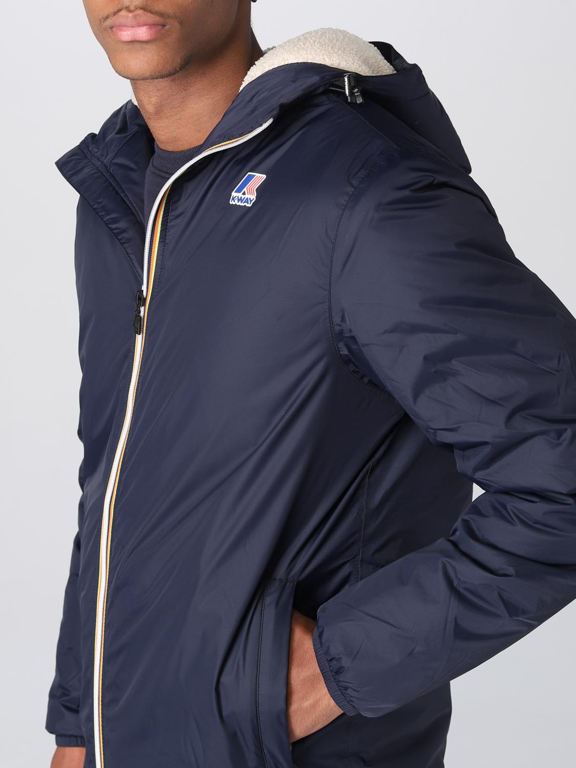 K-WAY JACKET: Jacket men K-way, Navy - Img 4
