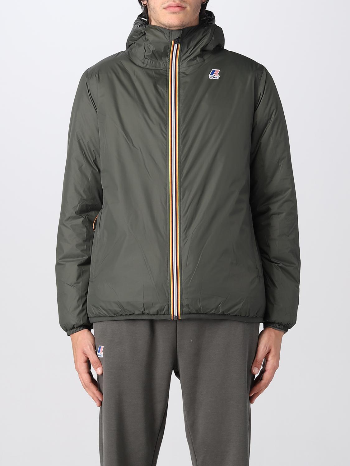 K-WAY JACKET: Jacket men K-way, Military - Img 1