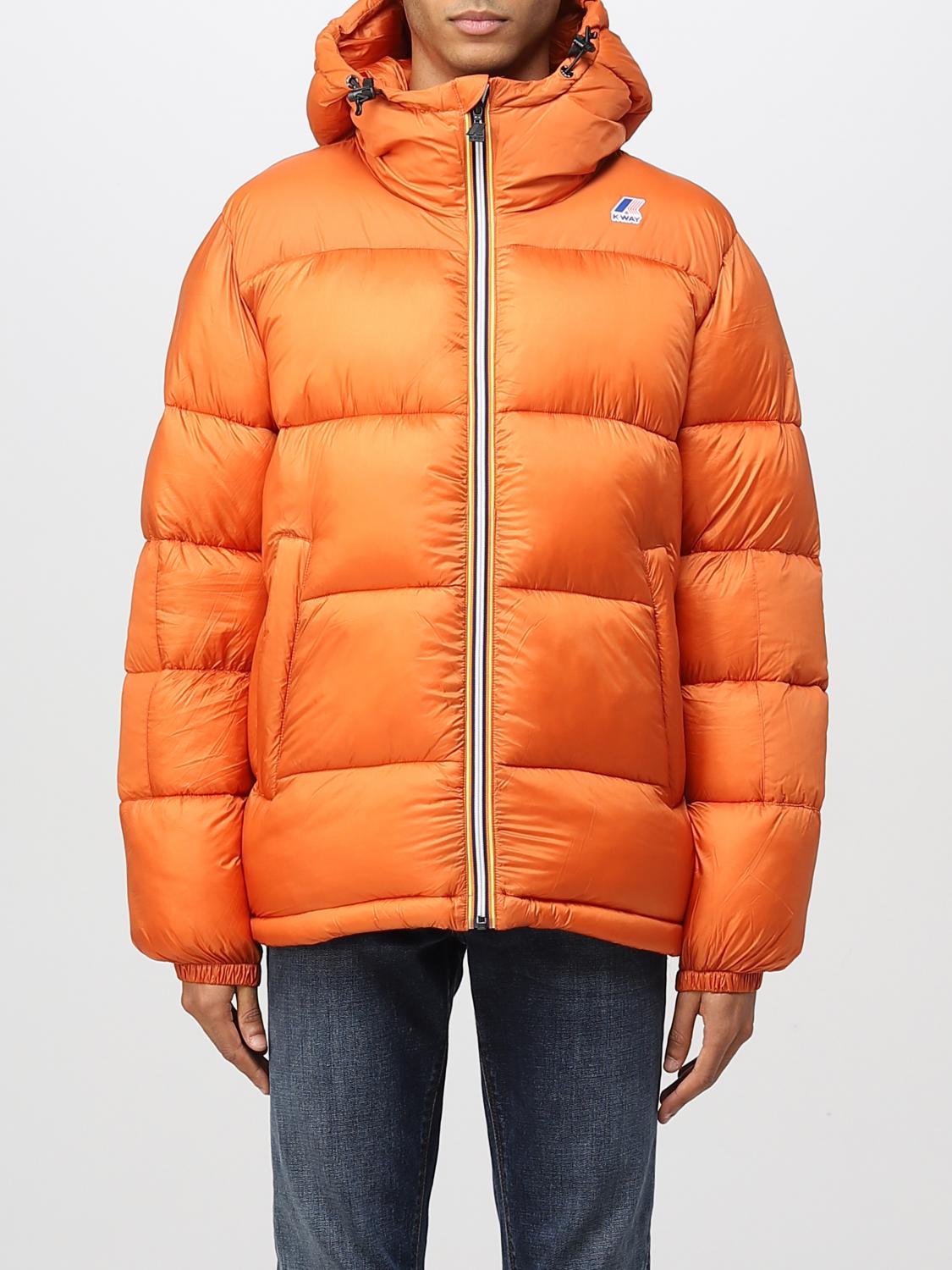 K-WAY JACKET: Jacket men K-way, Orange - Img 1