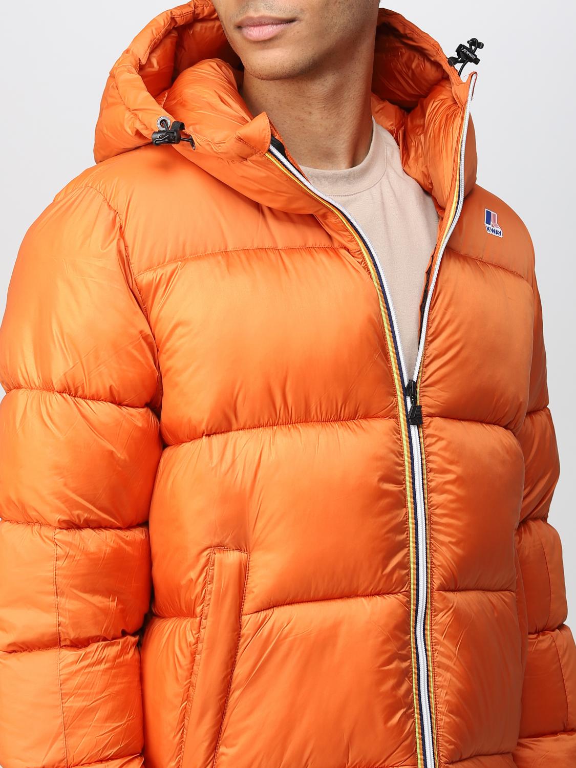 K-WAY JACKET: Jacket men K-way, Orange - Img 4