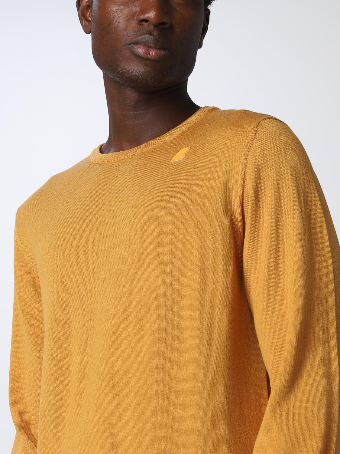 K-WAY SWEATER: Sweater men K-way, Yellow - Img 3