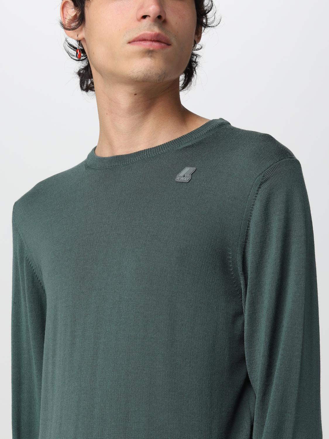 K-WAY SWEATER: Sweater men K-way, Green - Img 3