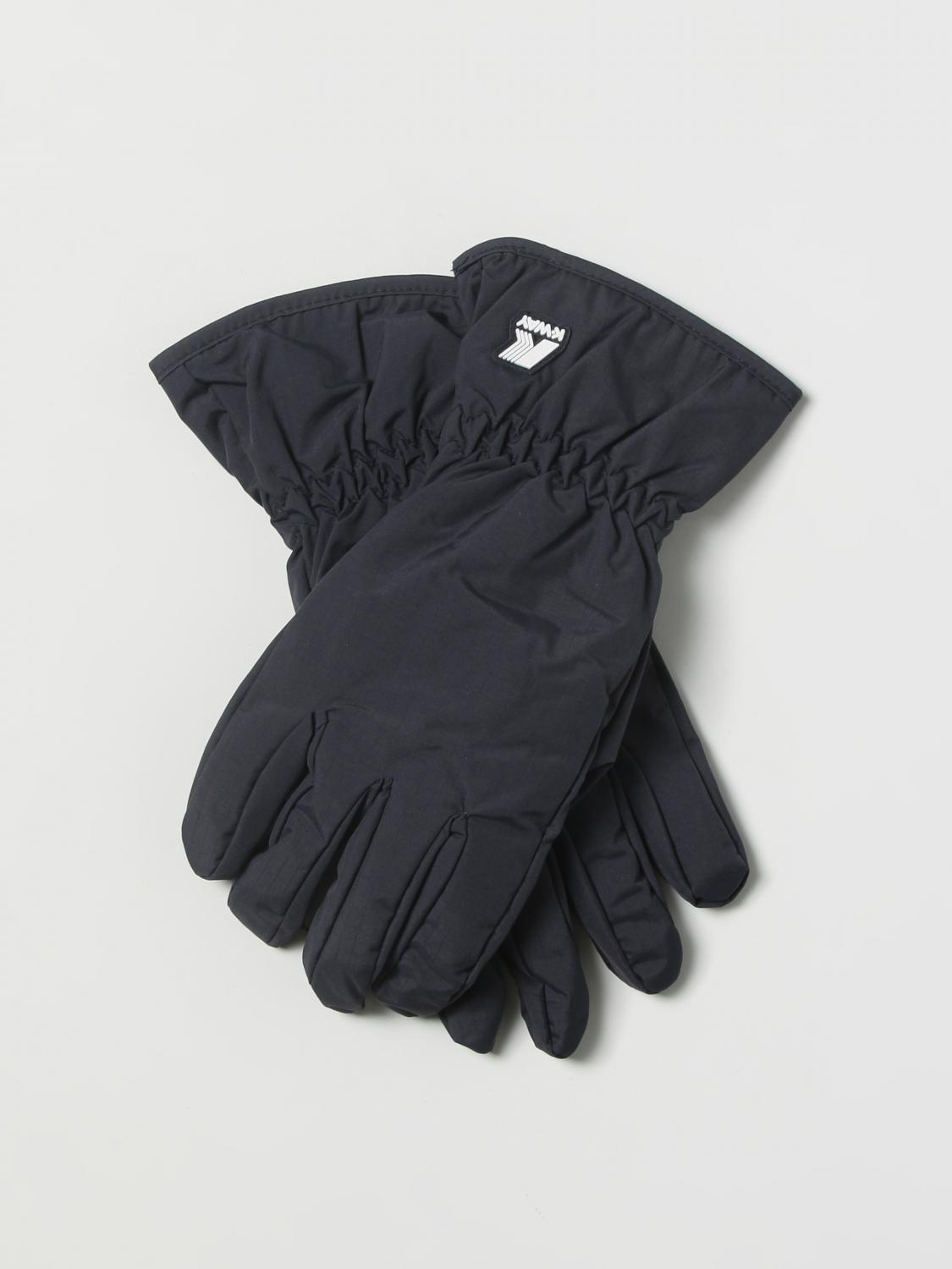 K-WAY GLOVES: Gloves men K-way, Navy - Img 1