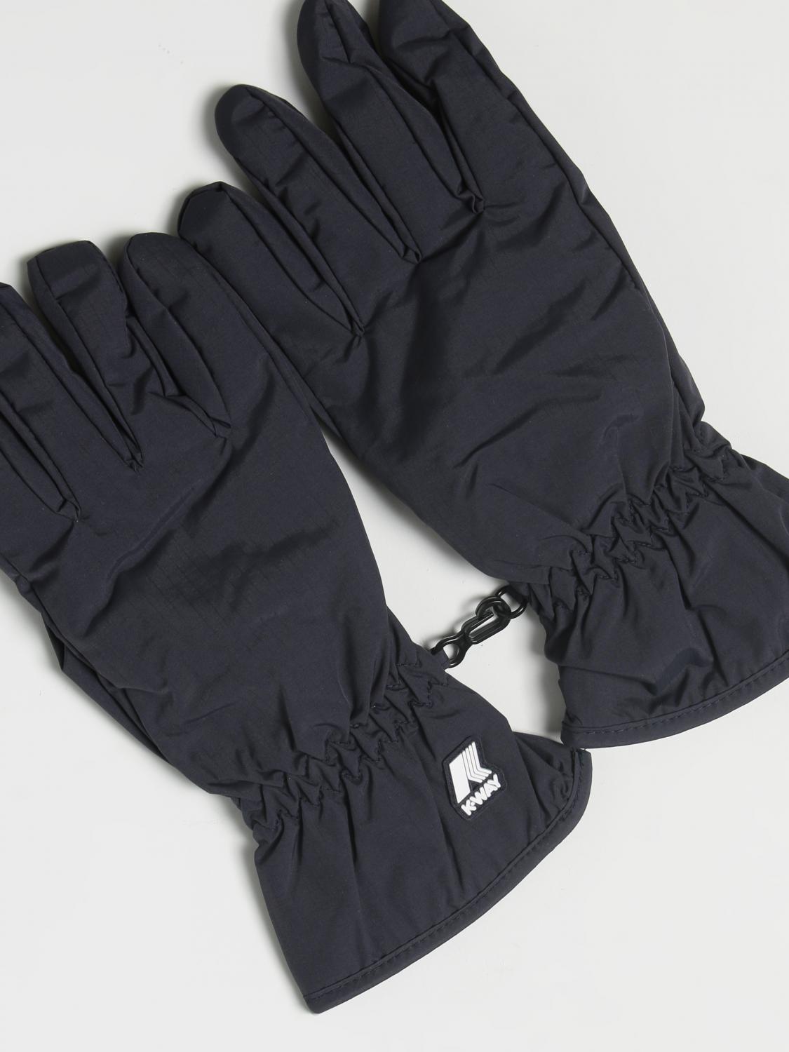 K-WAY GLOVES: Gloves men K-way, Navy - Img 2
