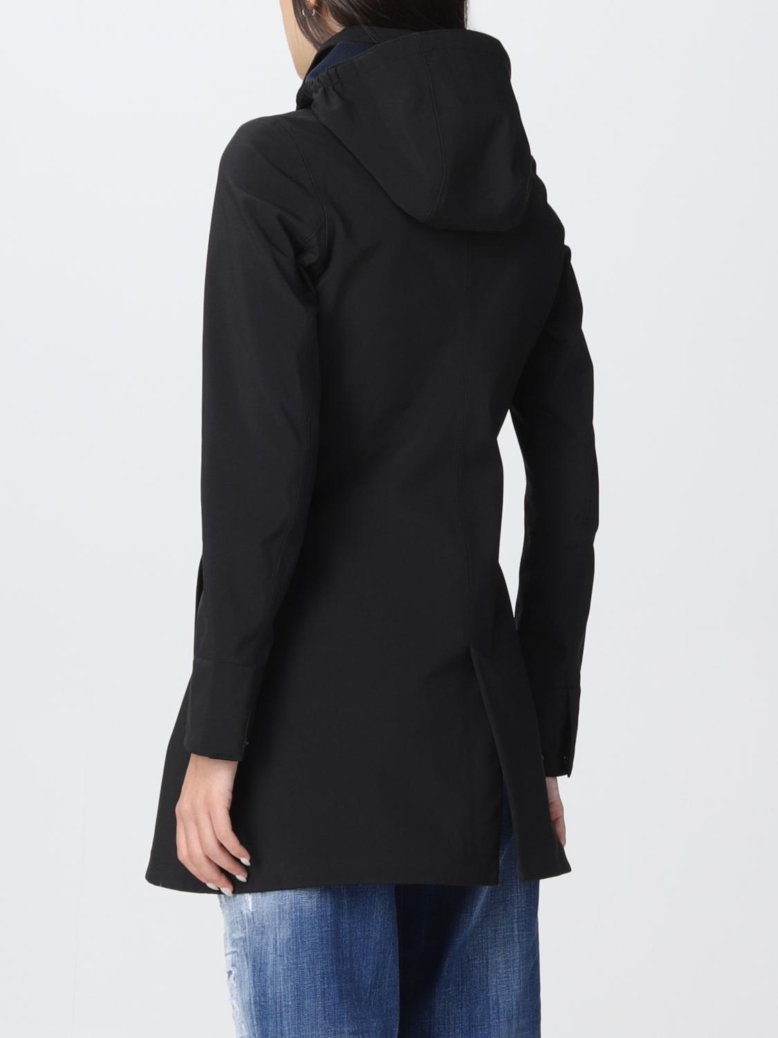 K-WAY CHAQUETA: Abrigo mujer K-way, Negro - Img 2