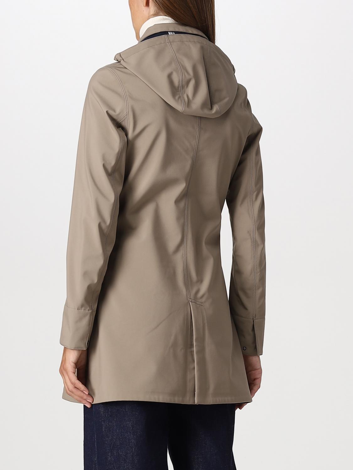 K-WAY CHAQUETA: Abrigo mujer K-way, Beige - Img 2