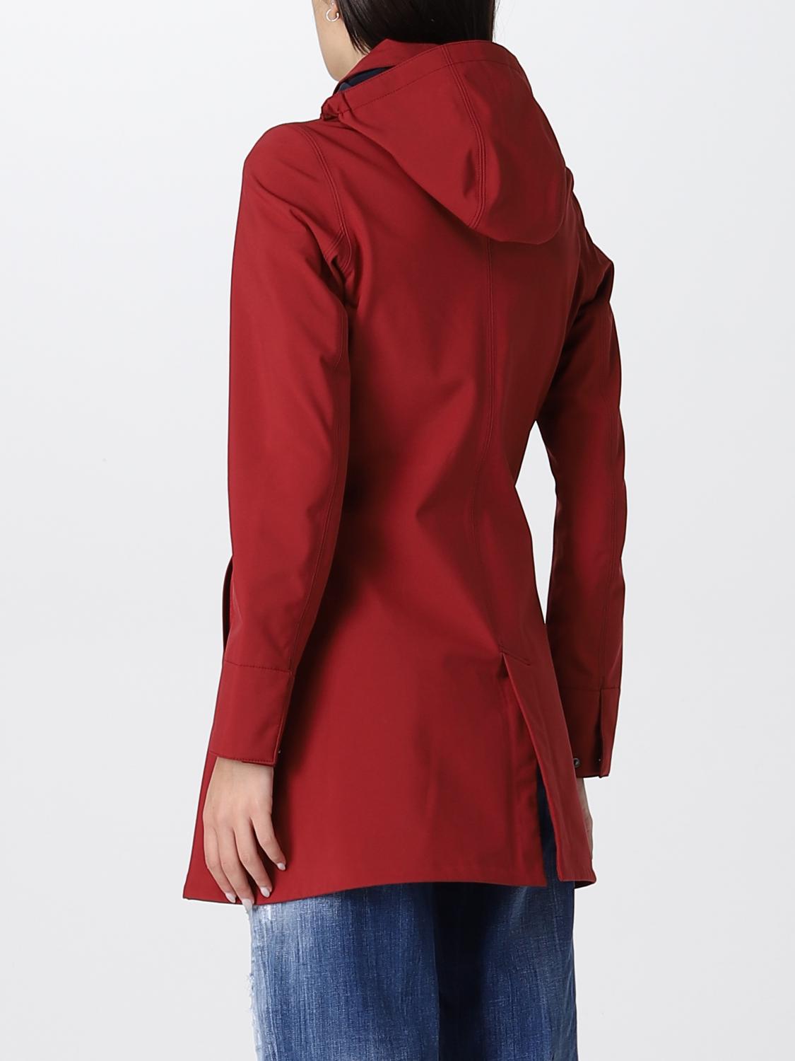 K-WAY CHAQUETA: Abrigo mujer K-way, Granate - Img 2